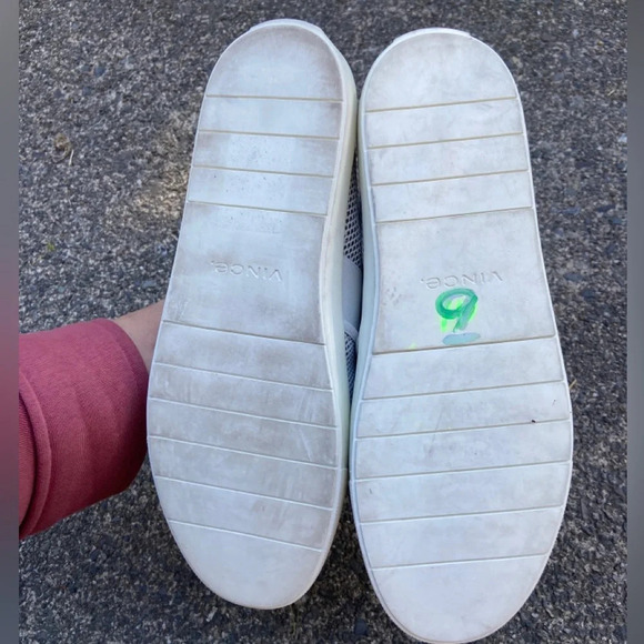 Vince Preston B Leather Slip On Loafer Sneakers Size 9 - Picture 7 of 7